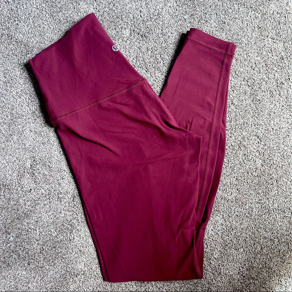 Lululemon High Rise 28 Inch Align Pants